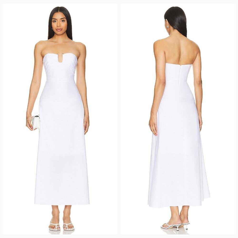 Bardot x REVOLVE Lora Maxi Dress in Orchid White